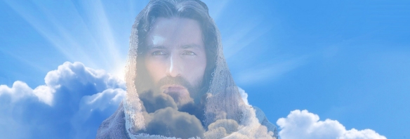 Jesus Saves Lives picture in clouds