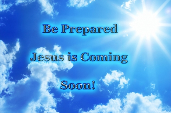 Jesus is coming be prepared copy