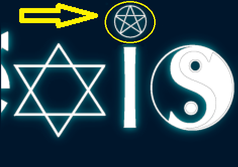 coexist satanic symbol